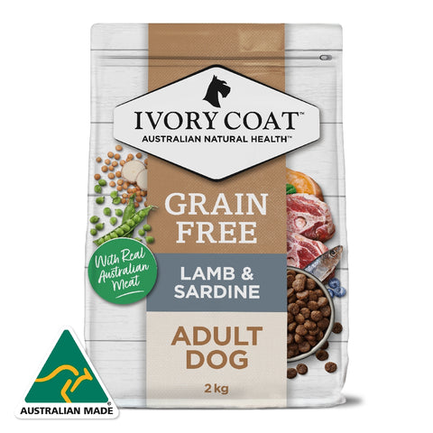 Ivory Coat Adult Lamb & Sardine Grain Free Dry Dog Food