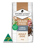 Ivory Coat Adult Lamb & Sardine Grain Free Dry Dog Food