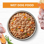 Ivory Coat Chicken & Brown Rice Loaf Wet Dog Food Can 400g