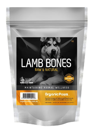 Organic Paws Lamb Bones 1kg