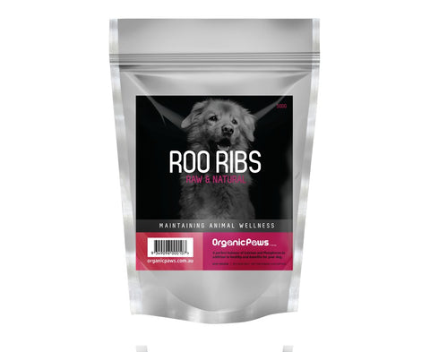 Organic Paws Roo Ribs 750g