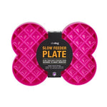 SloDog Slow Food Plate - Pink