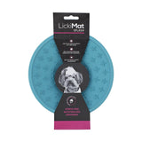 Lickimat splash Wall & Floor Suction Slow Food Bowl Blue