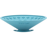 Lickimat splash Wall & Floor Suction Slow Food Bowl Blue