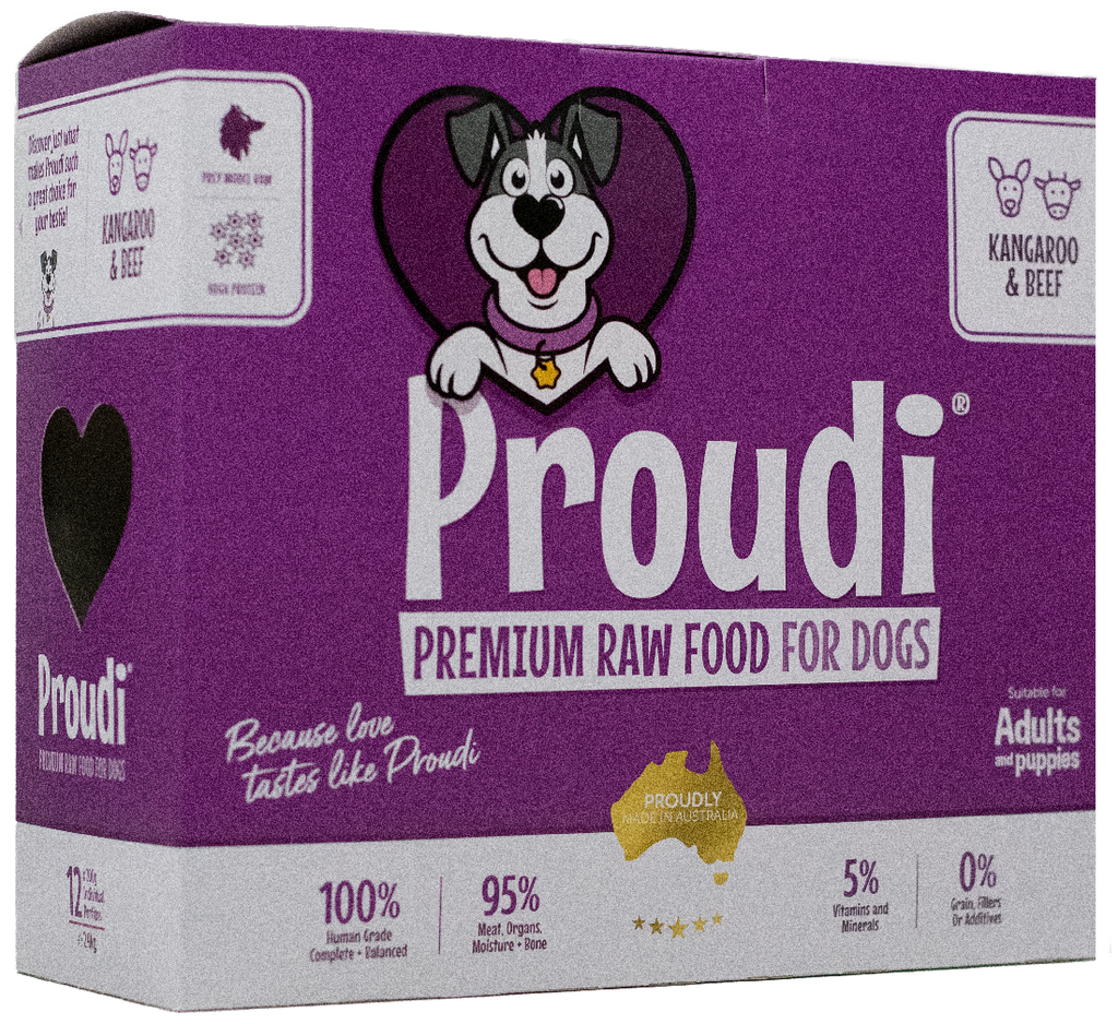 Kangaroo raw dog clearance food