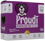 Proudi Kangaroo & Beef Raw Dog Food 2.4kg