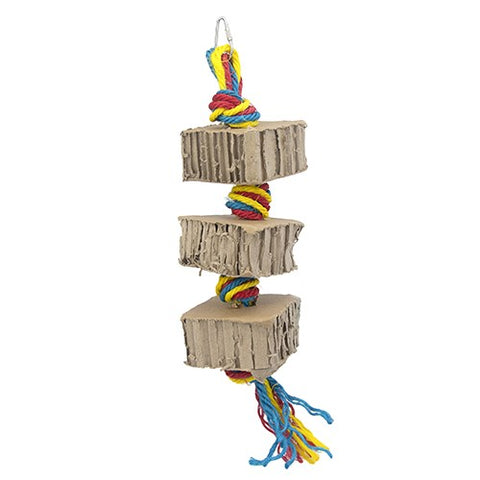 Bainbridge Bird Toy Destructive - Shredz Cardboard Tower x 3