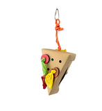 Bainbridge Shredz Pizza Puller Destructive Bird Toy