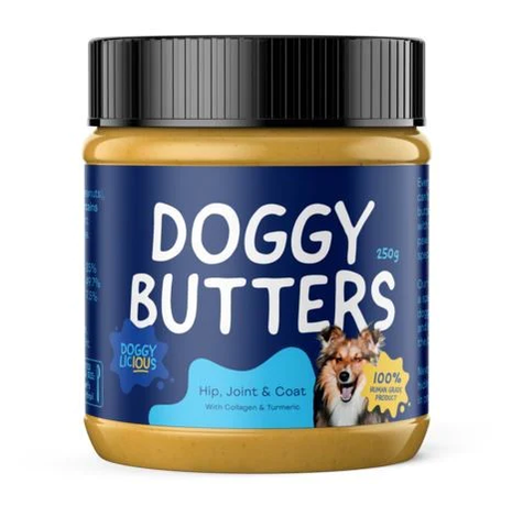 Doggylicious Doggy Hip Joint & Coat Peanut Butter 250g