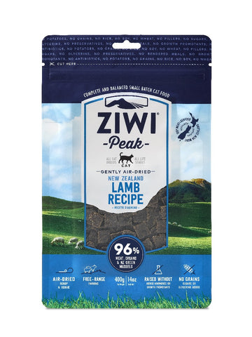 Ziwi Peak Lamb Air Dried Cat Food 400g
