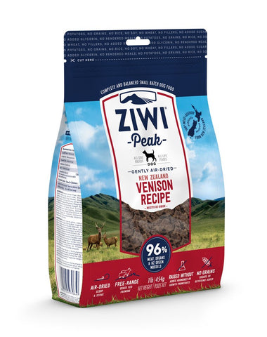 Ziwi Peak Air Dried Dog Food - Venison