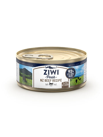 Ziwi Peak Beef Wet Cat Can Tray 24 x 85g