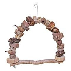 Bird Nerd Parrot Toys - Large Swing