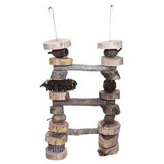 Bird Nerd Parrot Toys - Large Ladder
