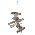 Bird Nerd Parrot Toys - Budgie Stack
